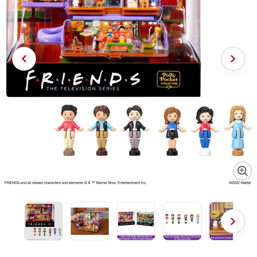 Mattel Friends TV Series Polly Pocket Doll Set